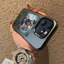 Funda de Teléfono del Cantante Popular Anuel AA para iPhone 17, 16, 15, 14, 13, 12, 11 Pro Max, X, XR, XS MAX Air 8, 7 Plus - Cubierta Trasera Mate Antigolpes - Negro - Ver 4