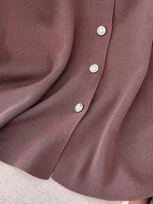 Blusa de punto talla grande para mujer, suave, cómoda y con estilo, chaleco, blusas para mujer, festival, salir, top de ganchillo, concierto country, old money, otoño, regreso a clases