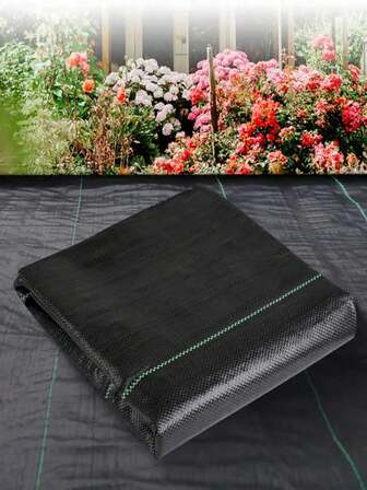 1 包，膜状花园景观织物防草布强力透气塑料覆盖物加厚地面覆盖垫