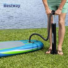 Bestway 6532A Inflatable Stand-Up Paddle Boards, For Adults Paddle Boards For All Skill Levels, 10'4'' Ultra-Light Paddleboard With Durable Premium Accessories, Fins, Paddle, Pump, Leash, Extra Wide Stable Non-Slip Yoga Deck - 9' X 30" X 4.75" / 2.74mx 76cm - View 5