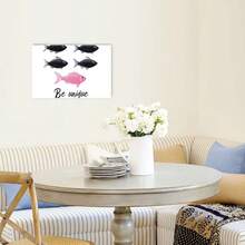 1pc 30*40cm(12x16inch) Vintage Abstract Framed Canvas Painting Art Print Be Unique Fishes Themed Elegant Canvas Painting Art Perfect For Living Room Bedroom And Office Ideal Gift For Any OccasionStretched And Framed Ready To Hang.