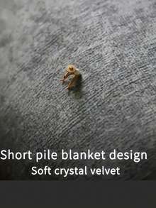 1pc Crystal Velvet Line Decor Doormat, Minimalist Doormat, Carpet, Doormat, Small Rug, Welcome Mat, Carpet, Rug, Outdoor Doormat, Kitchen Rug, Home Decor, Front Doormat, Area Small Rug, Outdoor Mat, Home Decor, Area Rug, Garden Carpet, Washable Rug - Multicolor - View 5