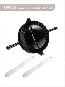 1件装多功能压面机模具，饺子压面机，手工饼模，用于制作饺子、馅饼和韭菜 - 彩色 - 查看 11