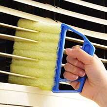 1pc Venetian Blind Duster Cleaning Tool, Air Conditioner Vent Dust Brush, Crevice Cleaner