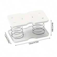 Spring-Loaded Tissue Box Holder, Automatic Pop-Up Napkin Dispenser For Desk And Kitchen, A Seamless One-Handed Desktop Accessory That Delivers Napkins With A Gentle Press, Designed To Reduce Clutter And Enhance Workspace Aesthetics, Perfect For Home Office, Kitchen Counter, Dining Table, Living Room, Craft Room, And Reception Areas, Ideal Spring-Cleaning Gift For Mother's Day, Birthdays, And Housewarmings, Featuring A , Quiet Mechanism And Smooth One-Handed Operation For Everyday Convenience And Neat Presentation. - Multicolor - View 7