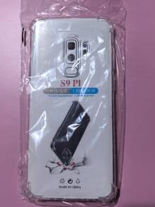 1pc Transparent Four-Corner Anti-Drop Case, Compatible With Samsung Series, Samsung Phone Transparent Four-Corner Anti-Drop Case, Phone Case, Protective Cover, Phone Shell, Phone Sleeve, Anti-Drop Phone Case, Transparent Phone Case, Minimalist Phone Case, Solid Color Phone Case, Transparent Phone Case, TPU Phone Case Anti-Drop (Military-Grade Anti-Drop)