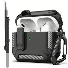 黑色防摔保护套，兼容苹果蓝牙耳机，防刮耐磨，防摔保护，附赠清洁刷 - 附清潔筆 - 查看 18