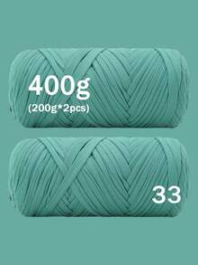1/2pcs Premium T-Shirt Yarn - 200g/Pc High Elastic Cord Yarn, Soft & Stretchy Polyester Yarn For Vibrant Crochet Projects, Ideal For Home Decor DIY Crafts Like DIY Weaving, Crochet Projects, Handmade Weaving Bags, Baskets, Blankets, Mats, Shoes, Slippers, Cushions, And Dolls, Multicolor Yarn, Polyester Yarn, Acrylic Yarn, Knitting Accessories,
