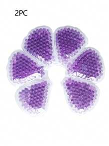 2 件可重复使用的冷冻胸垫，双面设计冷却凝胶垫，日常护理工具，多功能冷热敷凝胶珠胸垫，用于胸部放松和缓解，冷热胸部凝胶垫，送给女性的绝佳礼物