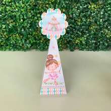 Kit Festa Circo Rosa - 20 Caixinhas Lembrancinha de festa Circo Rosa