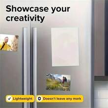 Magnetic Dots - Self Adhesive Magnet (0.8" X 0.8") Peel & Stick Circles Industrial Flexible Sticky Magnets Sheets Is Alternative To Squares, Stickers, Strip And Tape (5/10/15/20/25/30/35/40/50/100 Pcs) - Black - View 12