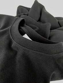 Alligator Graphic Print T Shirt 220g Casual Style 1pcs Women's 100% Cotton Tee Short Sleeve Loose Fit Crew Neck Green Print - 黑色 - 查看 5