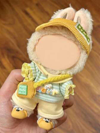 17cm Doll Clothes Hanging Accessory For Labubu Figurine (Clothes Only)