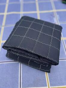 1pc Quilted Waterproof Mattress Pad, Thin Mattress Topper, Suitable For Single Or Double Bed, Soft & Comfortable Solid Color Bedding Mattress Cover, Burgundy/Olive Green/Black, Home Bedroom, Hotel, Nursing Home, Waterproof & Leak-Proof - Black - View 5