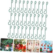 100pcs Christmas Decoration Hooks, Plastic Hooks For Christmas Ball Accessories, S-Shaped Hooks For Christmas Tree Hooks And Decorations, Creative Hooks For Christmas Balls, Bells, Decorations, Holiday Decorations And Displays, Multifunctional Christmas Decoration Accessories With Smooth Edges That Can Be Reused, Christmas Decoration Supplies Home Decor Christmas Decorations Room Decor Winter