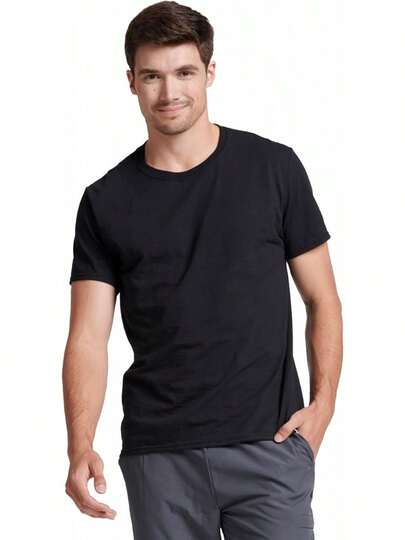 Russell Athletic Mens Dri-Power Short Sleeve Tees, Wicking, Odor, UPF 30+, Sizes S-4x