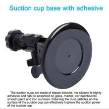 适用于 Osmo Pocket 3 的吸盘安装支架套件，带 Osmo Pocket 3 相机扩展适配器配件的汽车挡风玻璃仪表盘支架 - 均碼 - 查看 3