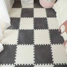 30 szt. grubych, pluszowych, tkanych dywaników do sypialni, maszynowo tkane dywaniki z krótkim włosiem z octanu winylu, włókna poliestrowego i podkładu EVA, zmywalne dywaniki z motywem kwiatowym, odpowiednie do salonu, garderoby i okien wykuszowych – łatwe w utrzymaniu, idealne na Boże Narodzenie, Halloween, Wielkanoc, Święto Dziękczynienia, wystrój domu