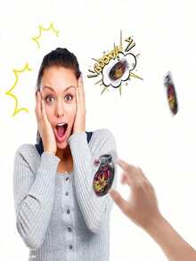 50 piezas/100 piezas por paquete, Escena CS, diversión interminable. Tíralos y van "¡Bang!", súper relajante. Ideal para bromas de oficina, bromas del Día de los Inocentes y entretenimiento en el aula. Puede traer una alegría interminable a personas de todas las edades. Se puede usar como recompensas escolares/regalos de cumpleaños/regalos del Día de la Prisión, y también como juguetes de alivio del estrés de la oficina. - Multicolor - Ver 5
