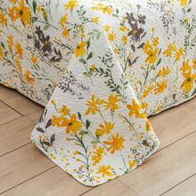 Twin/Full/Queen/King Quilt Set, 3 Piece Floral Bedding Set Microfiber Bedspread Coverlets For Beds - Bunga Romantis - View 5