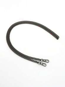 1pc金属链条肩带包包链条配件手提包带斜挎包链条金链条肩带麻将包长链条配件腋下包链条替换肩带DIY改装配件延长链单肩包斜挎包通用DIY手工可拆卸肩带手柄单肩金属替换链条包包零件配件 - 彩色 - 查看 6