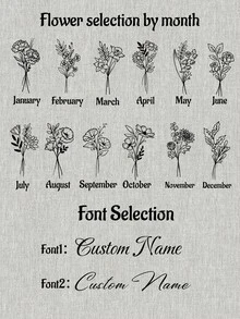 Sticle de spray personalizate - cu floarea nașterii și nume, sticlă de spray personalizată pentru păr, sticle de spray de păr personalizate, sticlă de spray de apă personalizabilă, accesorii de frizerie, articole esențiale de călătorie, instrumente de păr, cadouri de ziua de naștere, Ziua Îndrăgostiților, sufragerie, bucătărie, potrivite pentru coafor, iubit, iubită, prieten