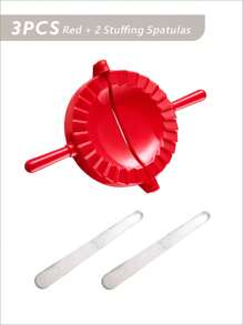 1件装多功能压面机模具，饺子压面机，手工饼模，用于制作饺子、馅饼和韭菜 - 彩色 - 查看 15