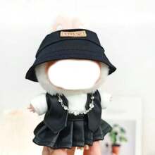 1pc 1st/2nd/3rd Generation Doll Outfit Set, Includes Leather Vest, Leather Pants, Leather Skirt, Denim Outfit - Multicolor - View 1