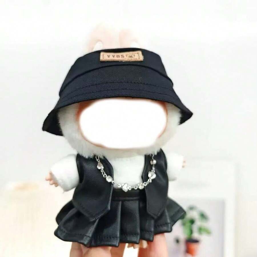 1pc 1st/2nd/3rd Generation Doll Outfit Set, Includes Leather Vest, Leather Pants, Leather Skirt, Denim Outfit - Multicolor - View 1