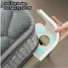 Multi-Functional Invisible Bed Sheet Fastener, Non-Needle Bed Sheet Anti-Slip Clips - Fasteners + Clamps - View 3
