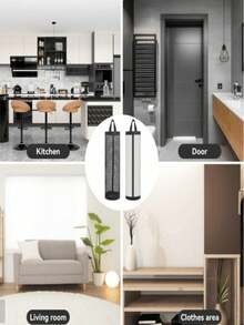 Organizador de bolsas de plástico, soporte para bolsas de la compra y de basura, dispensador de malla ahorradora de espacio para la cocina. Diseño moderno y conveniente que mantiene las bolsas limpias y transpirables, organizador de malla ahorradora de espacio. Solución de almacenamiento multiusos montada en la pared para el hogar y la cocina con color y estilo aleatorios, decoración del hogar, almacenamiento para fiestas y Navidad