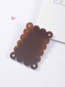 1/3 قطعة مغناطيس ثلاثي الأبعاد من الأكريليك بحجم 3 بوصات، إطارات صور مغناطيسية شفافة ملونة بحجم 3 بوصات، تصميم زهري خفيف الوزن مغناطيس الثلاجة، للمكتب والمنزل واللوحة البيضاء والخزانة والثلاجة لديكور الصور، مناسب لحفلة عيد الميلاد وديكور عيد الميلاد - متعدد الألوان - مشاهدة 22