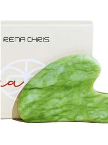 Tabla de masaje facial Gua Sha, herramienta de masaje de Body completo, masaje de belleza con forma de corazón de resina