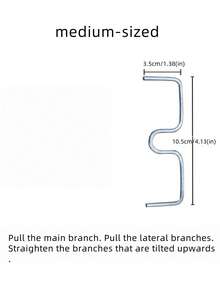 10 قطع من أداة تقويم أغصان الأشجار المثمرة على شكل حرف M، مقص تقليم، مقوم أغصان الأشجار المثمرة، ضاغط أغصان الأشجار المثمرة، مقوم أغصان الأشجار المثمرة، مناسبة للحمضيات والتفاح، مشابك تثبيت النباتات