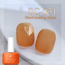 Tonitu g. Tonitu G 7ml Gelee Gel Nagellack - Nude Pink Rose Lila Rot Grau Burgund Braun, Abweichbar, UV/LED Aushärtung, transluzentes mintgrünes milchiges Semi-Permanentes Gel Nagellack für Maniküre Zuhause Salon & Nagelkunst, Geschenk für Frauen Nägel - Verschiedenfarbig - Übersicht 2