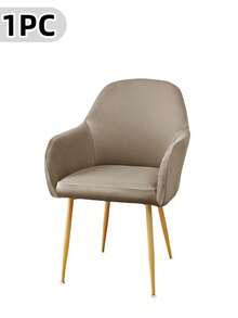 Waterproof Curved Back Chair Covers Modern With Armrest, Stretch Accent Dining Room Chairs Covers Slipcovers, Office Desk Chair Covers, Swivel Armchair Cover Protector For Vanity Living Room - Multicolor - View 32
