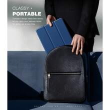 适用于三星 Galaxy Tab A9+/A9 Plus 11 英寸 2023 的保护壳，轻薄支架硬背壳保护套，适用于 Galaxy Tab A9+ Tablet S M-X210/X216/X218，自动唤醒/睡眠，海军蓝