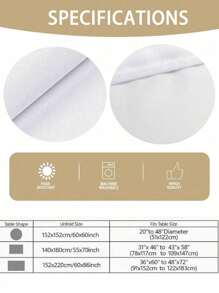 1pc Thanksgiving Pumpkin Pattern Tablecloth, Farmhouse Style, Seasonal Kitchen/Dining Table Decor, Round/Rectangular Sizes Available, Polyester Material, Indoor/Outdoor Party Decoration, Thanksgiving Holiday Decor, Home & Event Decoration