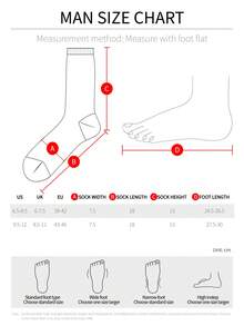 10 Pairs Men's Star Pattern Casual Mid-Calf Socks - Multicolor - View 8