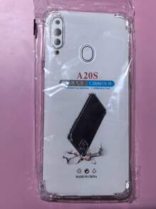 1pc Transparent Four-Corner Anti-Drop Case, Compatible With Samsung Series, Samsung Phone Transparent Four-Corner Anti-Drop Case, Phone Case, Protective Cover, Phone Shell, Phone Sleeve, Anti-Drop Phone Case, Transparent Phone Case, Minimalist Phone Case, Solid Color Phone Case, Transparent Phone Case, TPU Phone Case Anti-Drop (Military-Grade Anti-Drop)