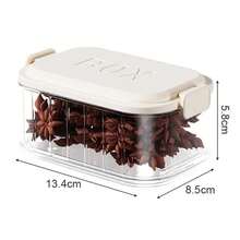 Stackable Spice Storage Boxes Food Storage Box Plastic Seasoning Jar Multi-Layered Seasoning Storage Box Kitchen Organizer - White-3pcs - View 8