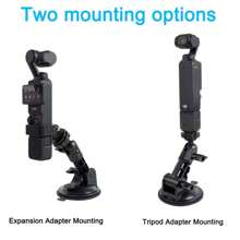 适用于 Osmo Pocket 3 的吸盘安装支架套件，带 Osmo Pocket 3 相机扩展适配器配件的汽车挡风玻璃仪表盘支架 - 均碼 - 查看 5