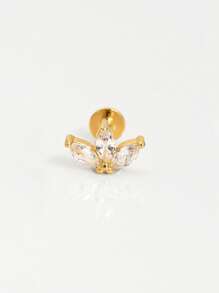 1piece 925 Sterling Silver Stars Moon Tassels Piercings Earrings Chain Charm Flat Back Cartilage Helix Piercing Fine Jewelry For Daily Wear Wedding Party Engagement Anniversary Valentine's Day(Sold As 1 Piece) - Star and Moon Tassel Pendant Accessories - View 17