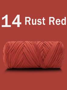 1/2pcs Premium T-Shirt Yarn - 200g/Pc High Elastic Cord Yarn, Soft & Stretchy Polyester Yarn For Vibrant Crochet Projects, Ideal For Home Decor DIY Crafts Like DIY Weaving, Crochet Projects, Handmade Weaving Bags, Baskets, Blankets, Mats, Shoes, Slippers, Cushions, And Dolls, Multicolor Yarn, Polyester Yarn, Acrylic Yarn, Knitting Accessories,