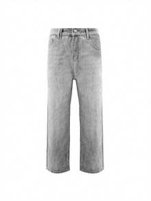 Teens/Youth Boys' Plain Simple Casual Wide Leg Jeans