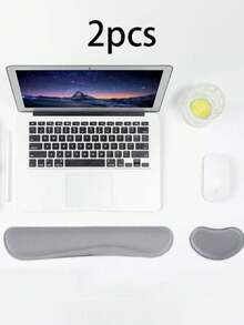 2个橡胶键盘腕托和符号鼠标垫 - 彩色 - 查看 9