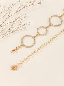 大码波西米亚复古花卉腰链秋季、秋季、万圣节