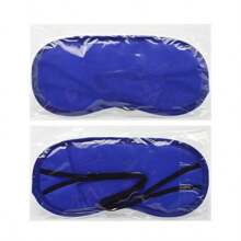 Máscara de Olho Leve e Adequada para Bloqueio de Luz, Feita de Poliéster, Descartável, Ideal para Proteção de Luz em Hotéis, Viagens Aéreas e Cochilos