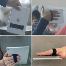 DHand Holder Strap For Ipad Tablet Hand Holder Strap Universal Handle Grip For IPad Kindle Mini Tablets And Cases Black 01 - Black - View 8