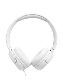 JBL Tune 520C 轻巧有线贴耳式耳机，配备 USB-C 接口，可折叠，舒适设计，纯低音，语音识别麦克风，可实现免提通话，3 键式遥控器，兼容手机、电脑、VR、PS5、Xbox 游戏机 - 白色 - 查看 2